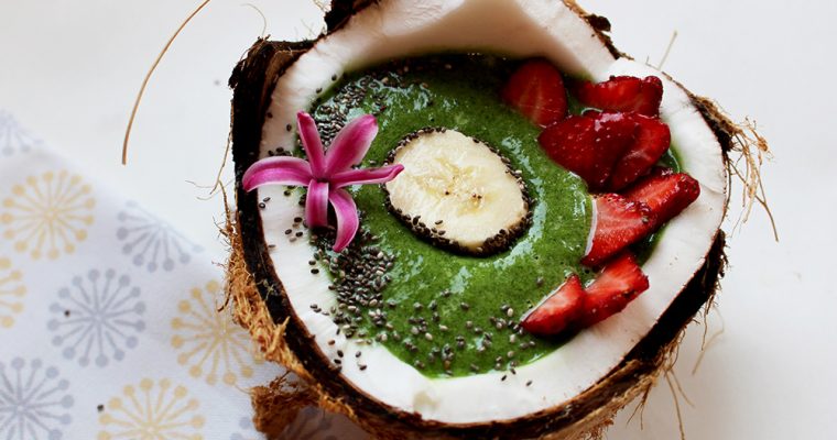 Spinach Smoothie Bowl