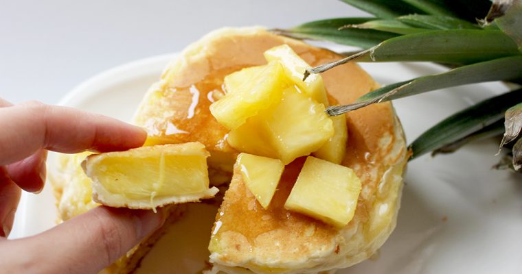 Pancake Battered Pineapple