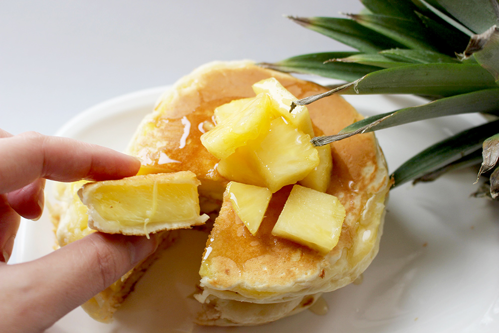 Pancake Battered Pineapple